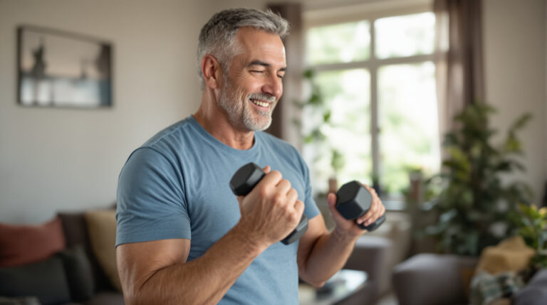 חטבו את השרירים שלכם ב-15 דקות עם משקולת אחת ו-5 תרגילים פשוטים לביצוע בבית