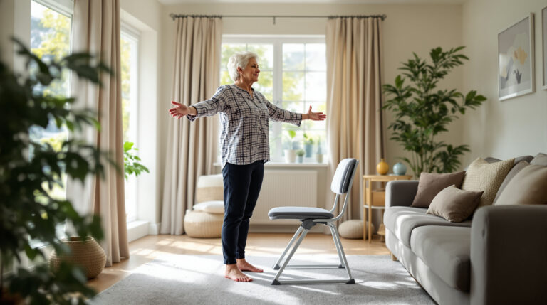 אל תזניחו את היציבה שלכם: שגרת 5 דקות בעמידה לשיקום היציבה אחרי גיל 60