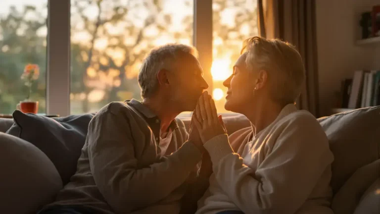 אהבה אחרי גיל 50 ריטואל של 6 שניות מציל זוגות על סף גירושין מבלי שידעו
