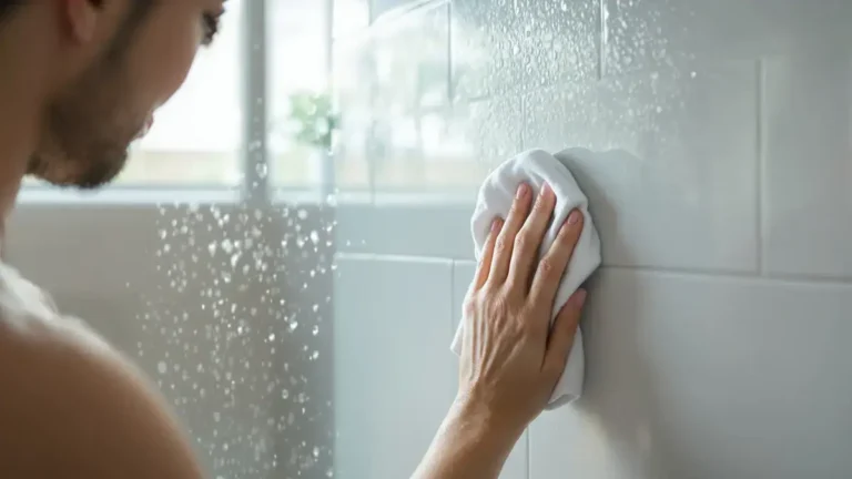 דקה אחת ביום מספיקה כדי להסיר את העובש מהמפרקים בחדר האמבטיה שלכם