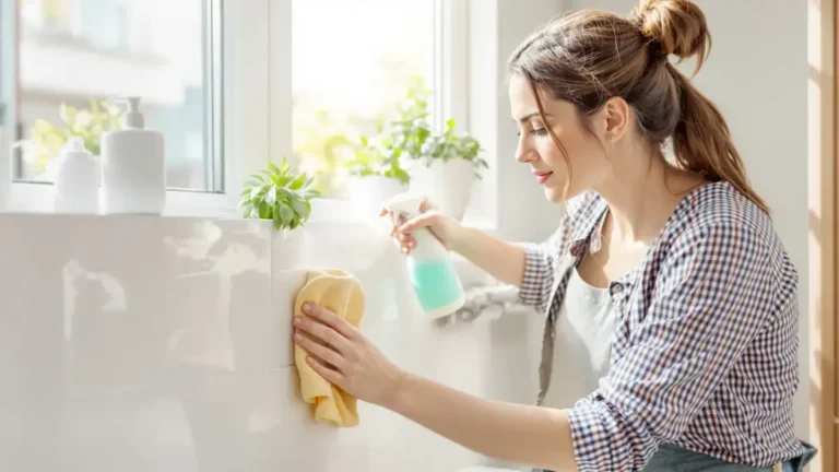 דקה ביום להסרת עובש מהמפרקים בחדר האמבטיה שלכם