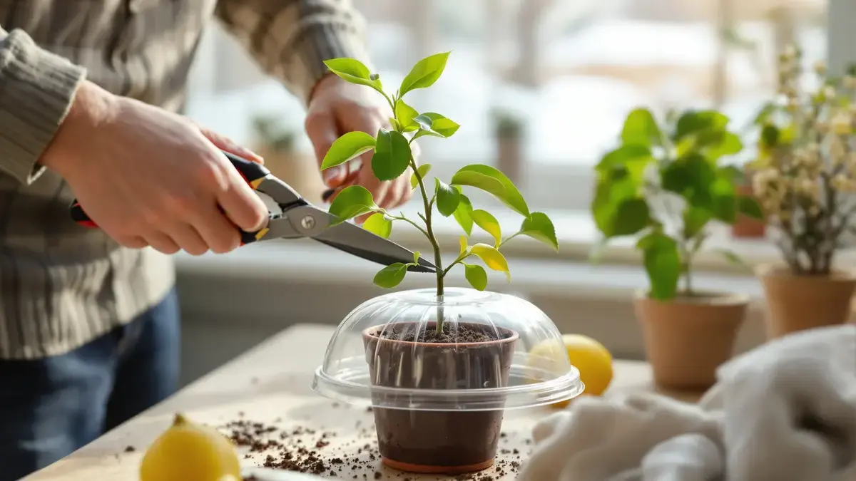 שיטה פשוטה זו מאפשרת להרכיב עץ לימון בסוף החורף כפי שעשו זאת אבותינו