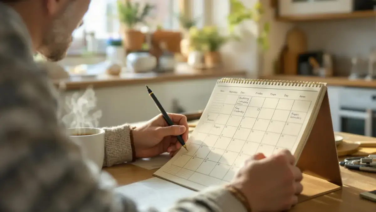 שימוש בלוח שנה פיזי במקום אפליקציה ניידת חושף הרגלים עדינים שמוערכים בחסר על ידי רבים