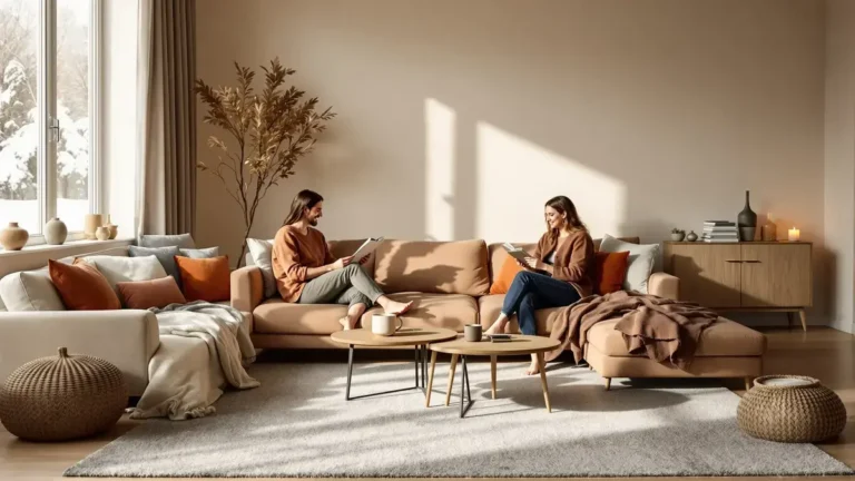 הטריק של המקצוענים לסלון להרחיק את הספה מהקיר משנה הכל אבל מעטים מבינים זאת