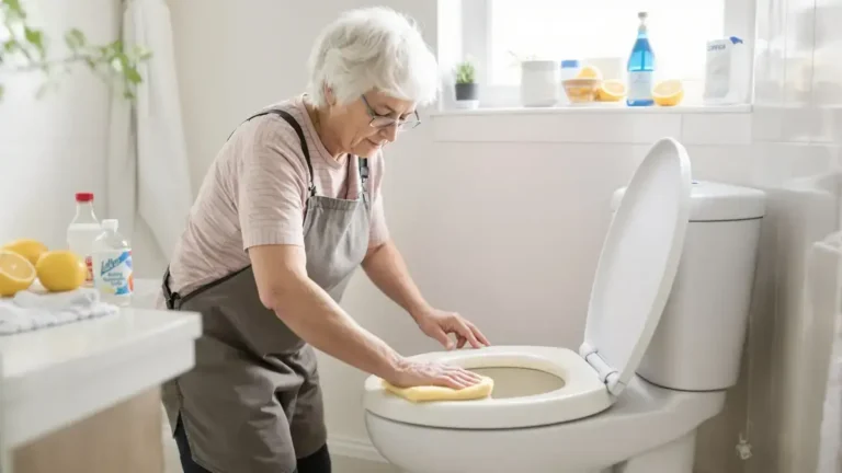 5 טיפים של סבתא להחזיר את הברק למושב האסלה שהצהיב