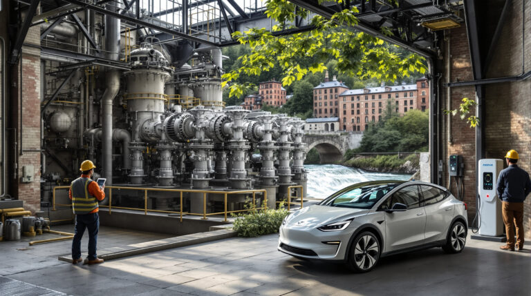 שיפוץ סכר הידרו-חשמלי: ההשפעה הבלתי צפויה של רכבים חשמליים על תשתיות ישנות