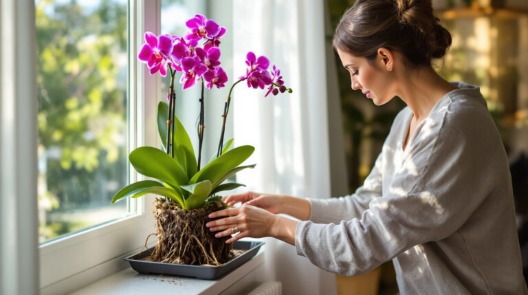 מאז שאימצתי את שגרת הטיפול של סחלב הוונדה שלי, הוא פורח מחדש מספר פעמים בשנה ומייפה את הסלון שלי בכל פעם