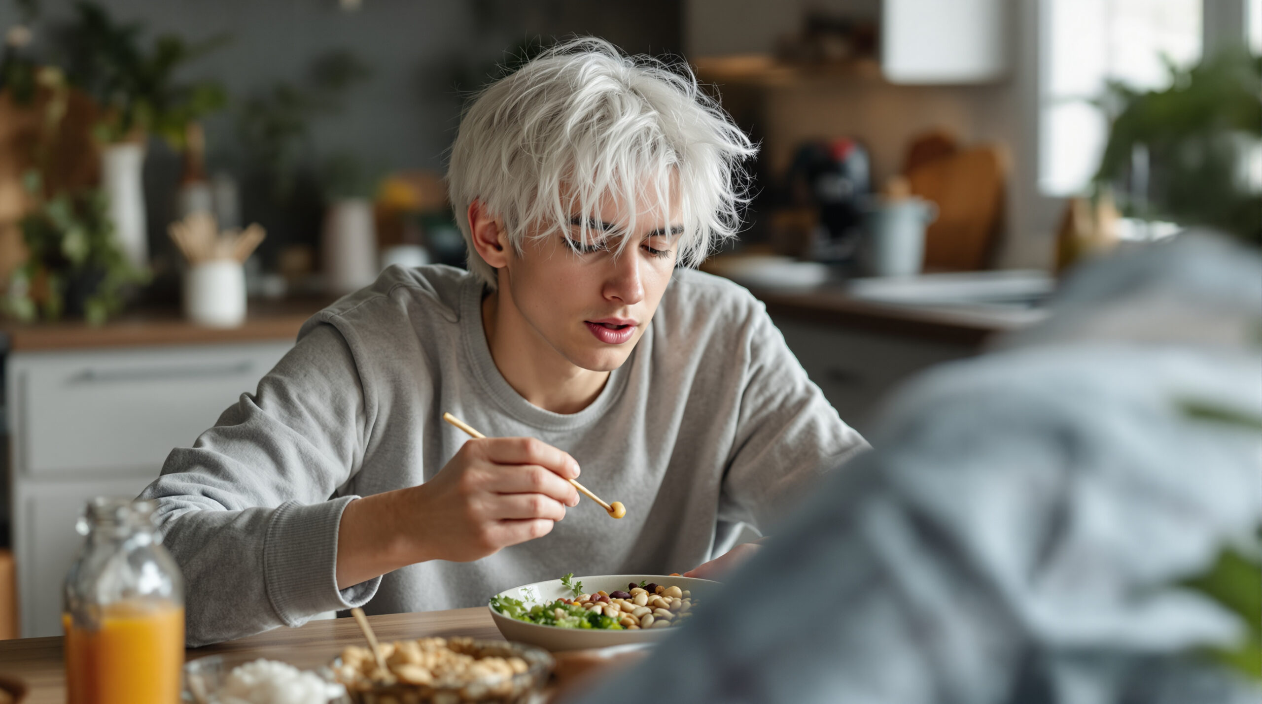חשבתי ששיער לבן שמור למבוגרים: גיליתי שגם לצעירים יש, וזו מציאות מפתיעה