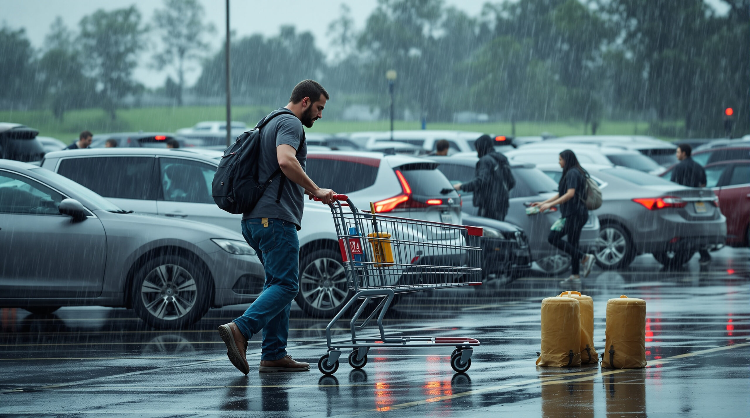 להחזיר את העגלה בגשם: גיליתי שהמעשה הזה חושף הרבה על האישיות והערכים הפנימיים שלנו