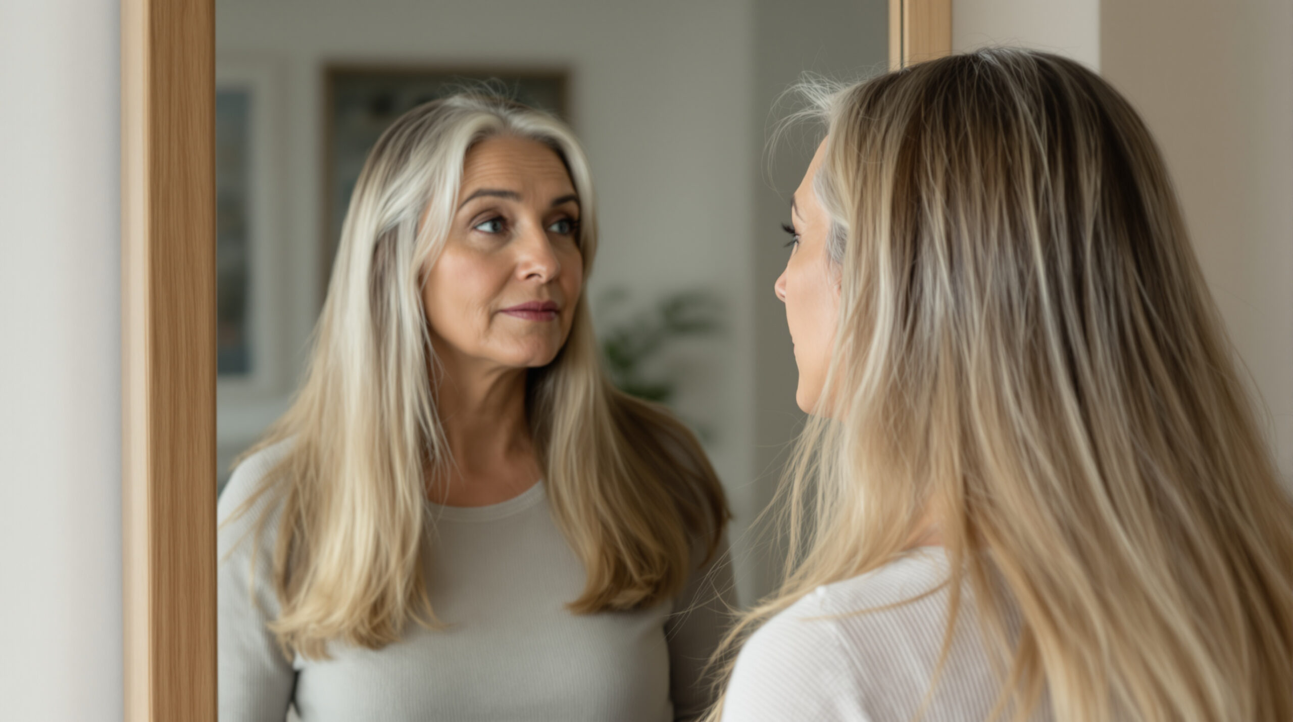 חשבתי שהתסרוקת הזו תצעיר אותי, אבל אחרי שניסיתי אותה הבנתי שהיא דווקא מדגישה את הגיל שלי