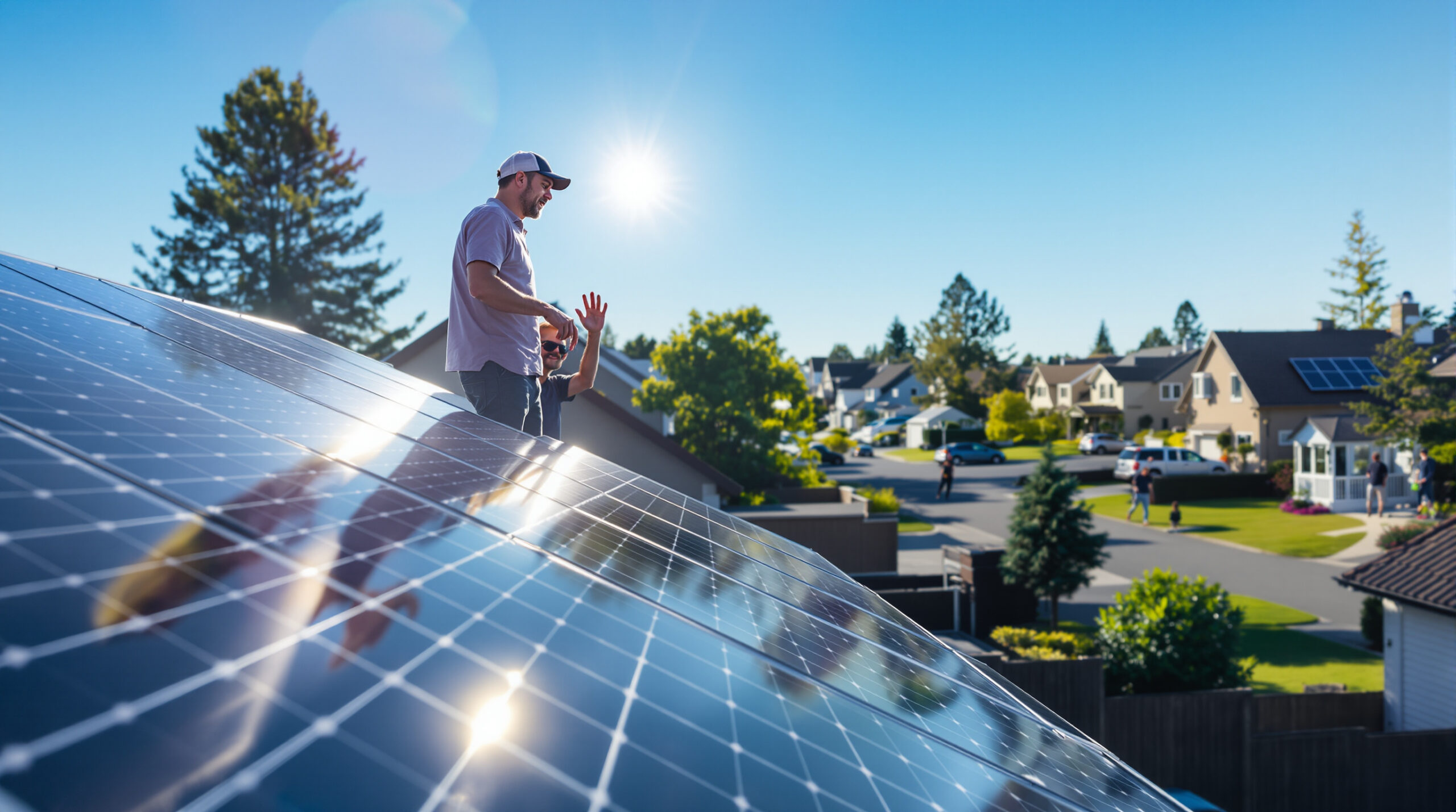 הייתי ספקן לגבי החשמל מהפאנלים הסולאריים: לגלות שהוא באמת יכול לעזור לשכנים שלי פקח לי את העיניים לגבי הפוטנציאל שלהם.