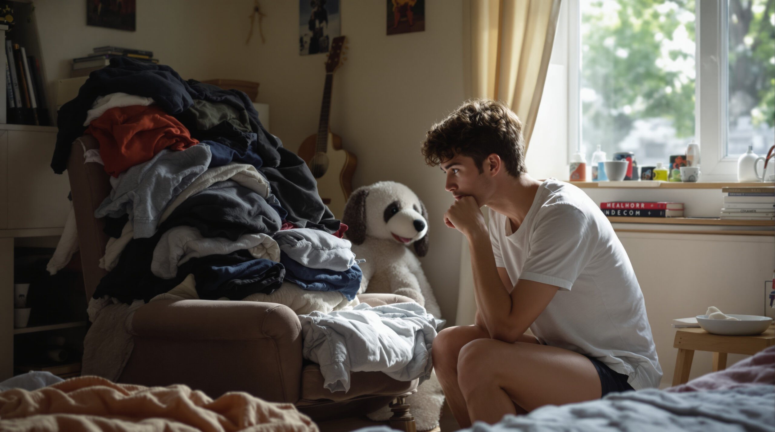 חשבתי שלהשאיר את הבגדים שלי על כיסא זו סתם הרגל: גיליתי שזה חושף הרבה יותר על האישיות שלי