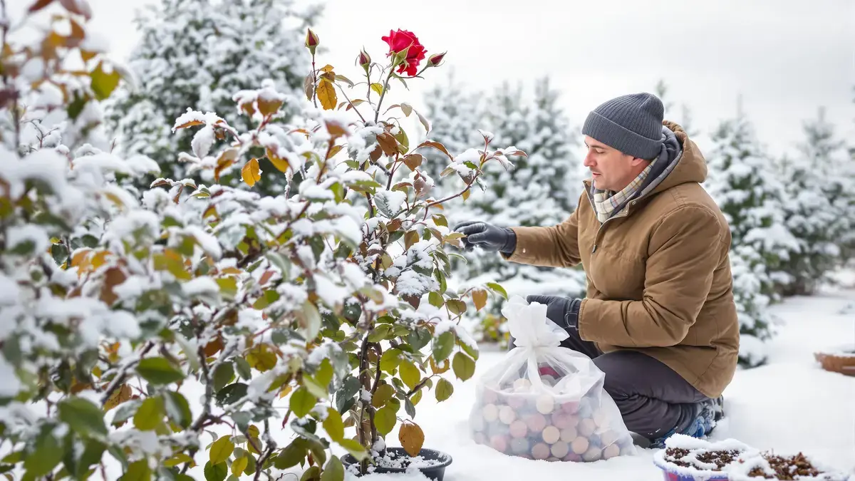 ורדים בסכנה 90 אחוז מהחובבים מתעלמים מאביזר חיוני לפני החורף